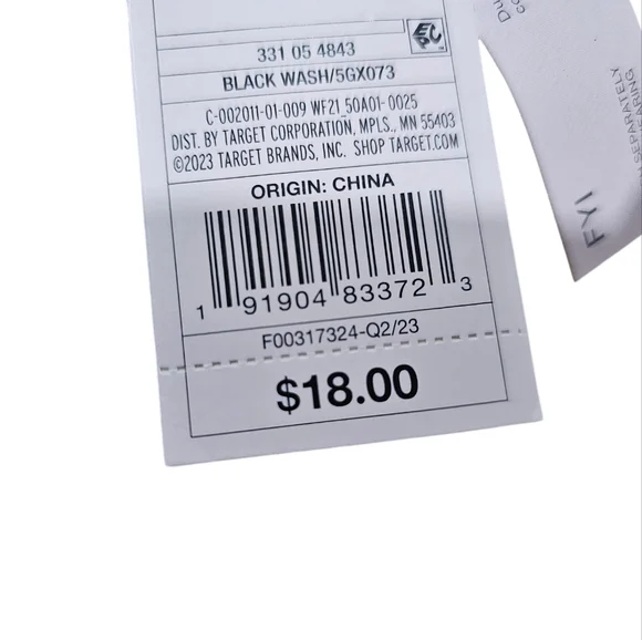 NWT Wild Fable Black Mini Skirt Various Sizes Available - Picture 5 of 5